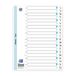 Oxford register Strong Line, A4, A-Z, 20-delig, PP, wit, 10 stuks
