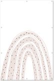 GreatGardenPosters - Arc-en-ciel - Pastel - Abstrait - Affiche de jardin - 120x180 cm - Extérieur