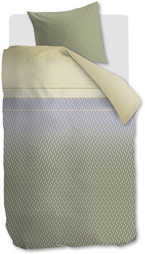 Beddinghouse Archer dekbedovertrek - Eenpersoons - 140 x 200/220 cm - Groen