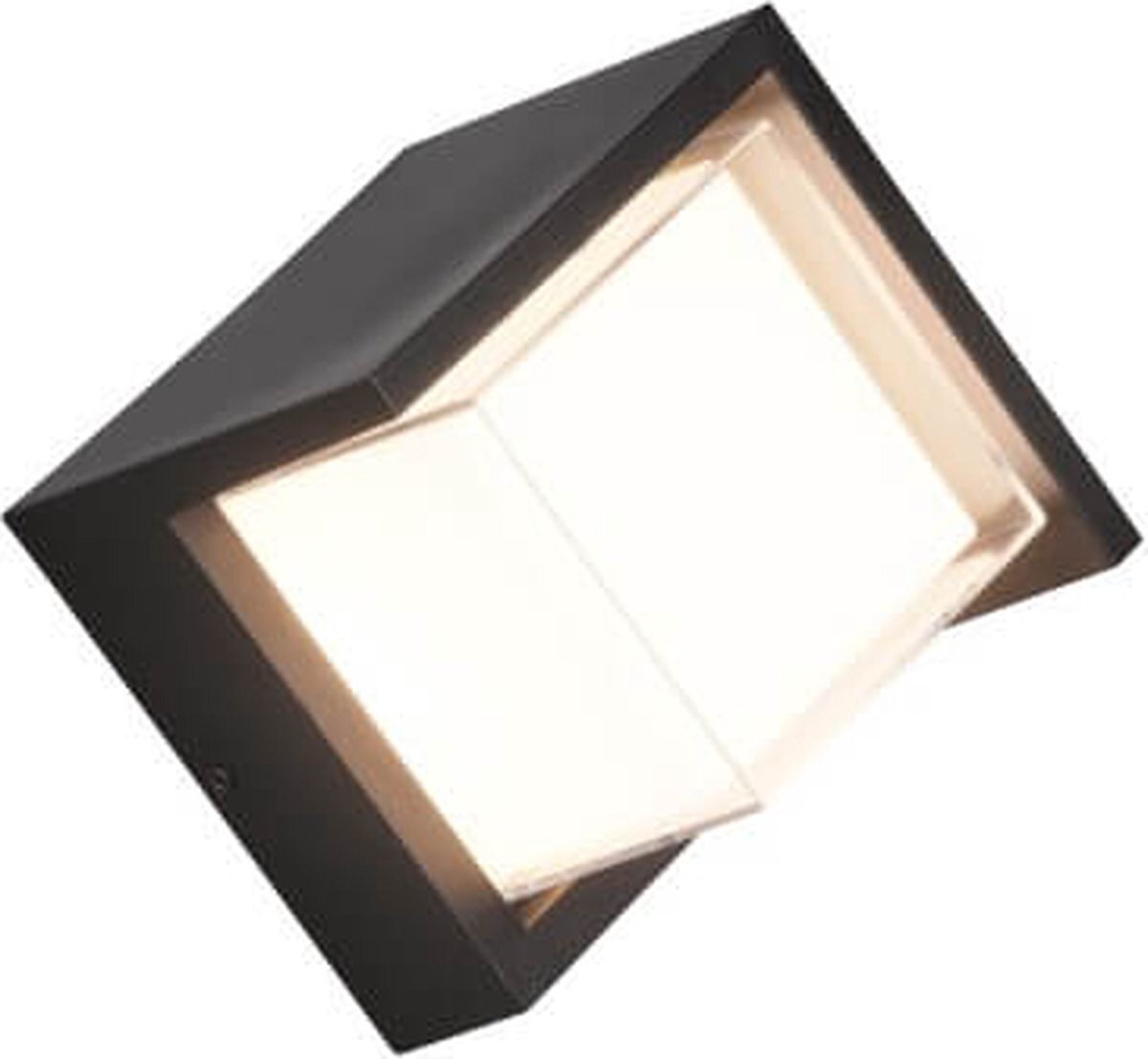 Reality Puno Wandlamp 1x LED 8W Zwart