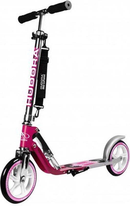 HUDORA Big Wheel RX205 Step Scooter - Magenta/Zilver