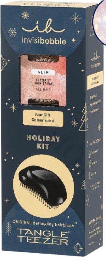 Invisibobble Holiday Kit - Black