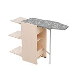 Domopak Living Strijktafelovertrek Mobi, katoen, meerkleurig, 65 x 120 x 0,5 cm