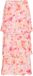 VILA VIASTRA HW FLOUNCE ANKEL SKIRT/DC Jupe Femme 38 Snow White Gebloemd Polyester