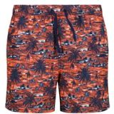 CMP Polyester zwembroek pour hommes, oranje/bco/marineblauw, taille M