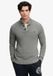 Superdry Coton Henley Pull Coupe Ajustée Hommes Grey Marl XXL