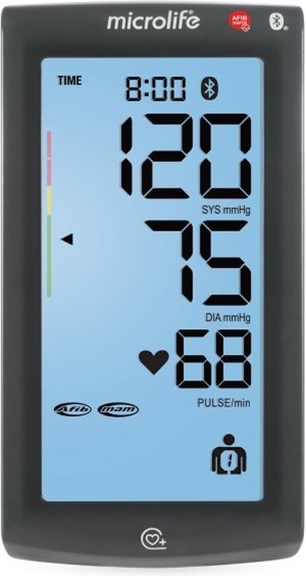 Microlife BP A7 Touch BT - Bovenarm Bloeddrukmeter - Klinisch Gevalideerd - No. 1 merk bij huisartsen - Bluetooth - Touchscreen