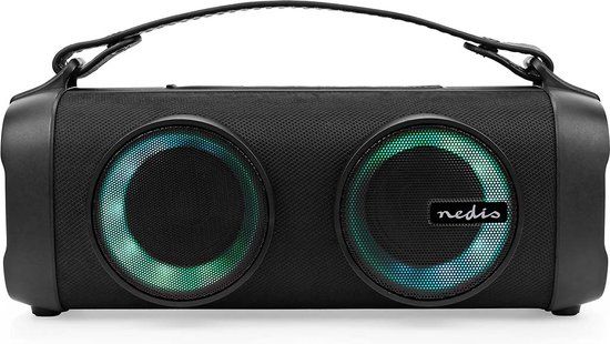 Nedis Bluetooth Party Boombox - 24W - 5 uur - Zwart