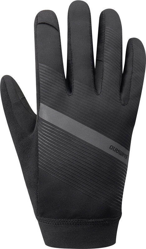 Shimano Wind Control Handschoenen Heren, black