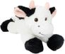 Pia Soft Toys Knuffeldier Koe - zachte pluche stof - premium kwaliteit knuffels - wit/zwart - 30 cm