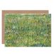 Artery8 Vincent Van Gogh Patch Of Grass Fine Art Greeting Card Plus Envelope Blank Inside