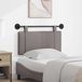 vidaXL - Hangend hoofdbord - Taupe - Stof