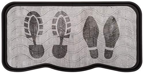 Nicoman Boot Schoen lade Rack Mat afgedrukt VOETSPRINTS (1-Pack), PP