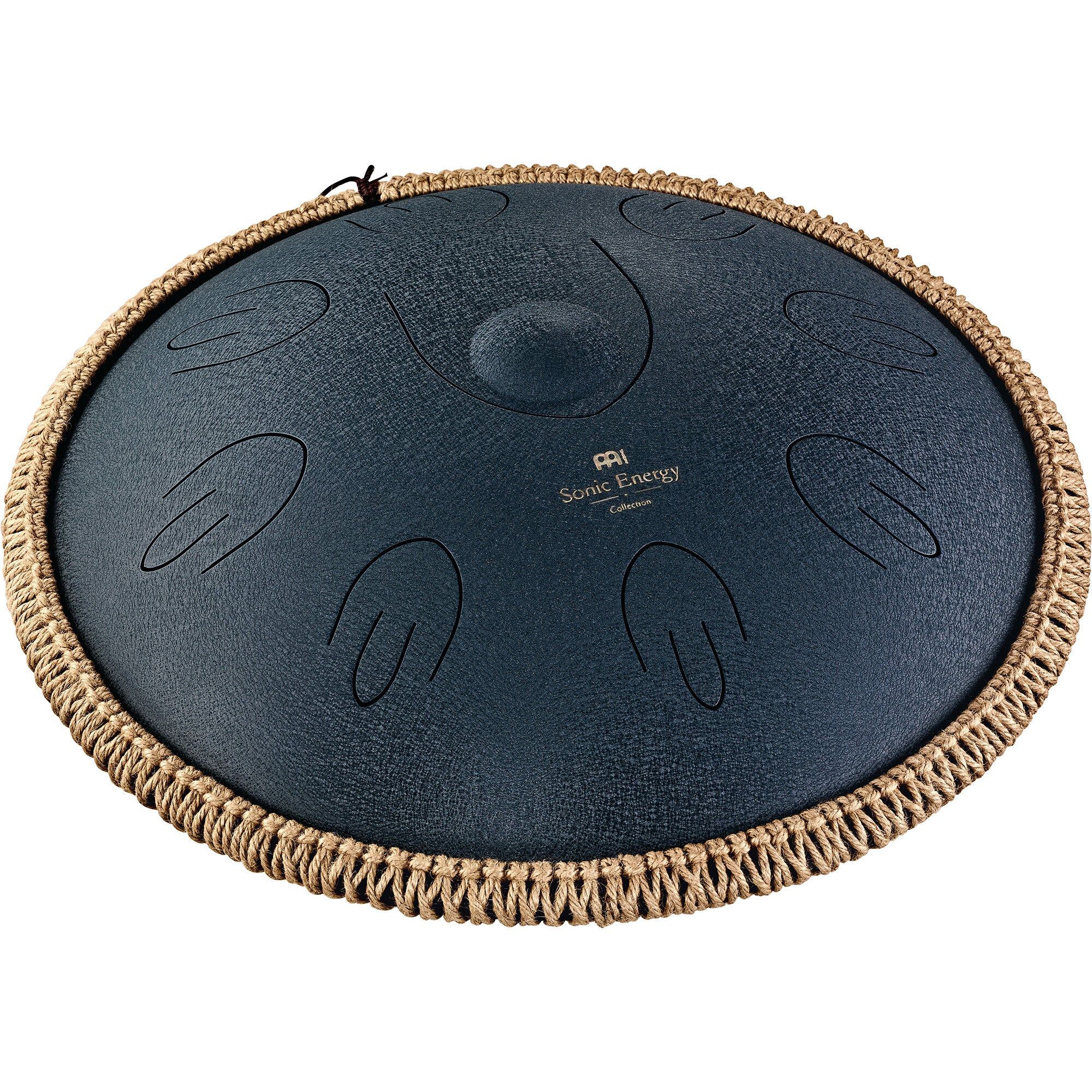 Meinl Sonic Energy Octave Steel Tongue Drum - 16 inch - D Amara - Navy Blue