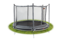 Avyna Pro-Line InGround ronde trampoline met veiligheidsnet - grijs - 2020 model