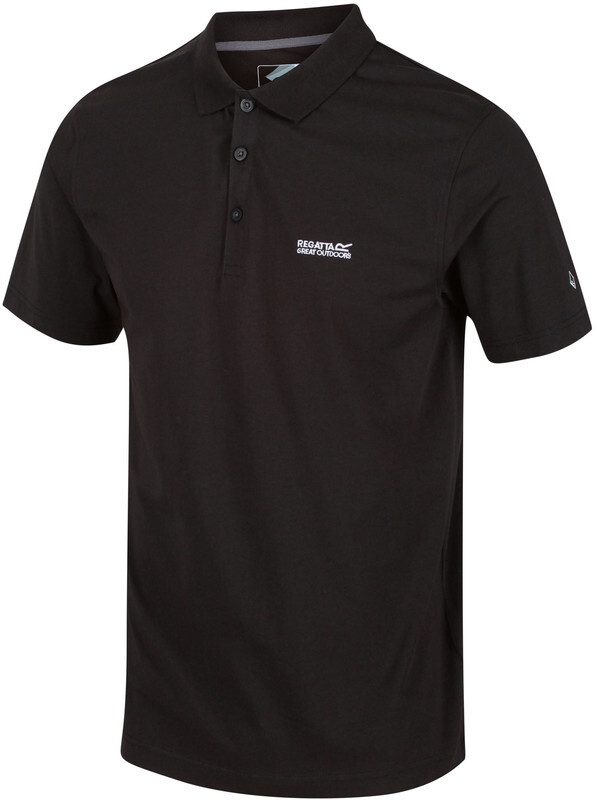 Regatta Sinton T-Shirt Heren, black M 2020 Poloshirts
