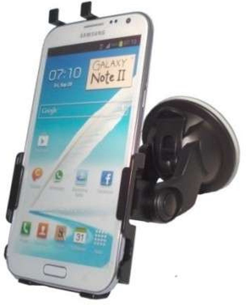 Haicom Houder HI-258 Samsung Galaxy Note 2 N7100 met Zuignap Autohouders van