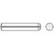 TOOLCRAFT Goupille cylindrique 6 mm Inox A1 100 pièce(s)