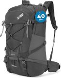 Terra Peak Flex 40 Premium wandelrugzak 40L Grijs Unisex