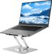 Opline Goodies and Living Groothandel Laptop Standaard Ergonomisch - 360* Draaibaar - Laptoptafel - Universeel 10 tot 17 inch - Aluminium - Alle laptops - Laptophouder - Grijs