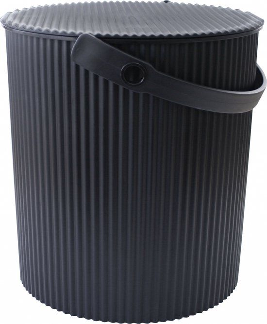 Hachiman Omnioutil Opbergemmer - L - Zwart - 20 l - Zwart