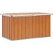 Vidaxl Boîte De Rangement Extérieure Bois 129 X 67 X 65 Cm