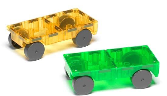 Valtech Magna-Tiles® Clear Colors Cars Expansion Set