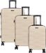 Beagles Travel Koffer 20-24-28 Inch - Kofferset - Beige