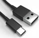 Goobay Microsoft USB-C oplaadkabel voor Lumia 940, zwart, 3 meter