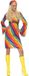 Smiffys Regenboog Hippie kostuum - Seventies verkleedkleding - maat M - 40-42
