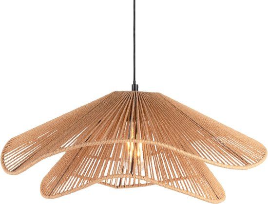 Leitmotiv Hanglamp Sombra Double - Naturel - 60x60x22.5cm