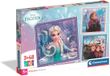 Clementoni - 3x48 Pièces Puzzle Thème Frozen pour Enfants - Dès 5 Ans