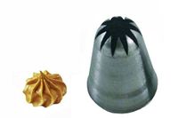 Silikomart 43.328.99.0000 BC327 - CLOSE STAR STAINLESS STEEL TIPS VOOR PIPING BAG ø9 MM