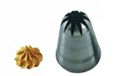 Silikomart 43.328.99.0000 BC327 - CLOSE STAR STAINLESS STEEL TIPS VOOR PIPING BAG ø9 MM