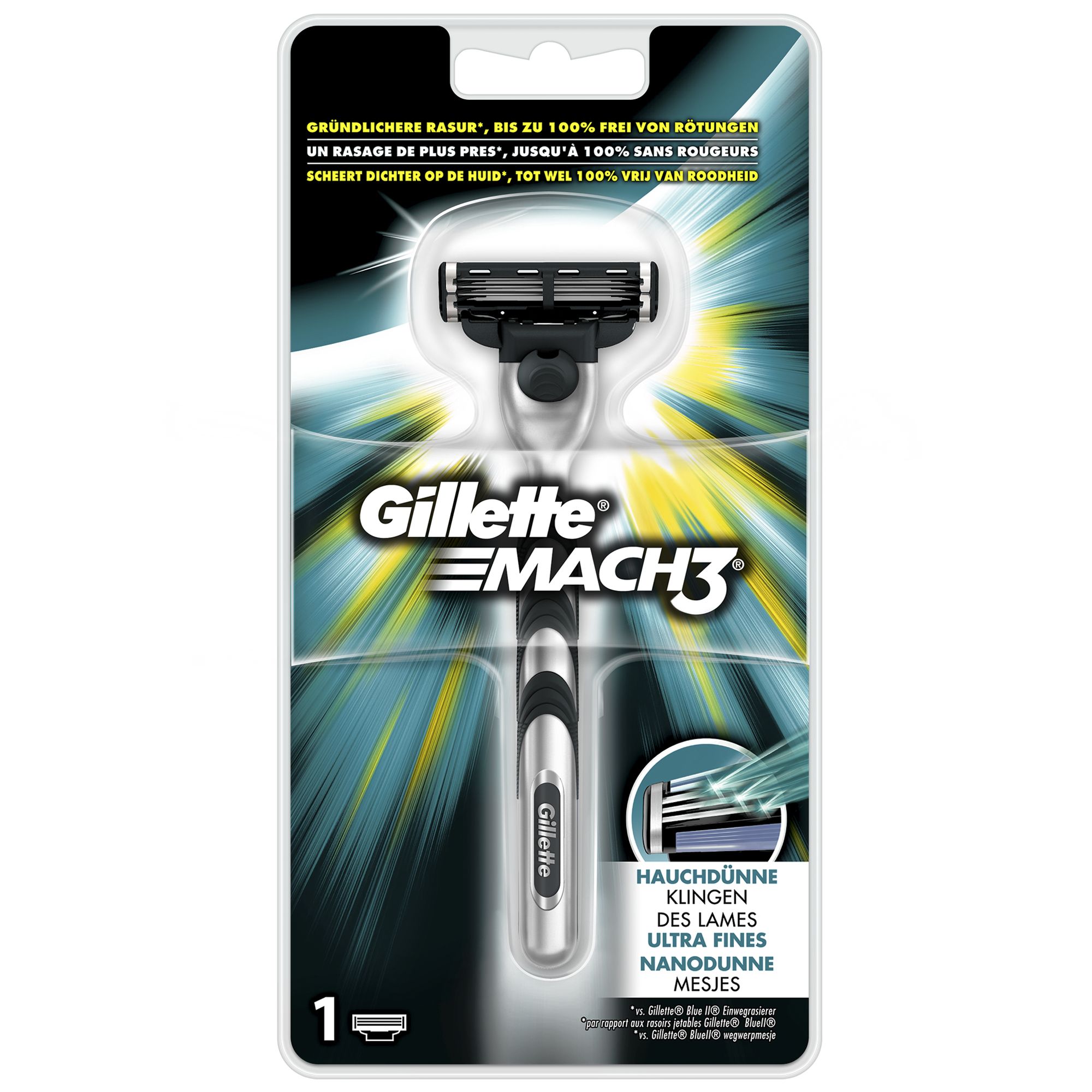 Gillette Mach3 Scheersysteem - 1 Mesje
