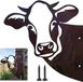 Haorui Industrial Technology Co., Ltd. Décoration Vache en Métal Rouille