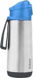 b.box Sportdrinkfles en Waterfles met Sportdop | Kantel en Neem een Slokje | Houdt Drankjes tot 15 Uur Koud, tot 8 Uur Warm | 500 ml
