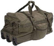 Mil-Tec Duffel Bag with Wheels Olive 118L Polyester Unisex Adults