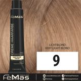 Femmas Haarverf Lichtblond 9 100ml