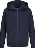 JACK & JONES JUNIOR JJEBRADLEY SWEAT ZIP HOOD NOOS JNR Jongens Vest - Maat 128