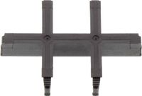 CONTA-CLIP KDS-Inlay 6 BK Kabeldoorvoering Polyamide 6.6 Zwart 5 stuk(s)
