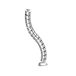 InLine 59997B kabelbeheersysteem Bureau Kabelkanaal Zilver 1 stuk(s)