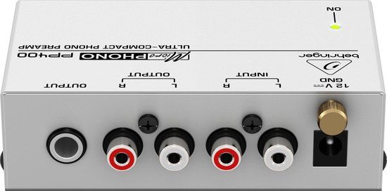 Behringer PP400 Microphono Phonovorversterker - Platenspeler preamp