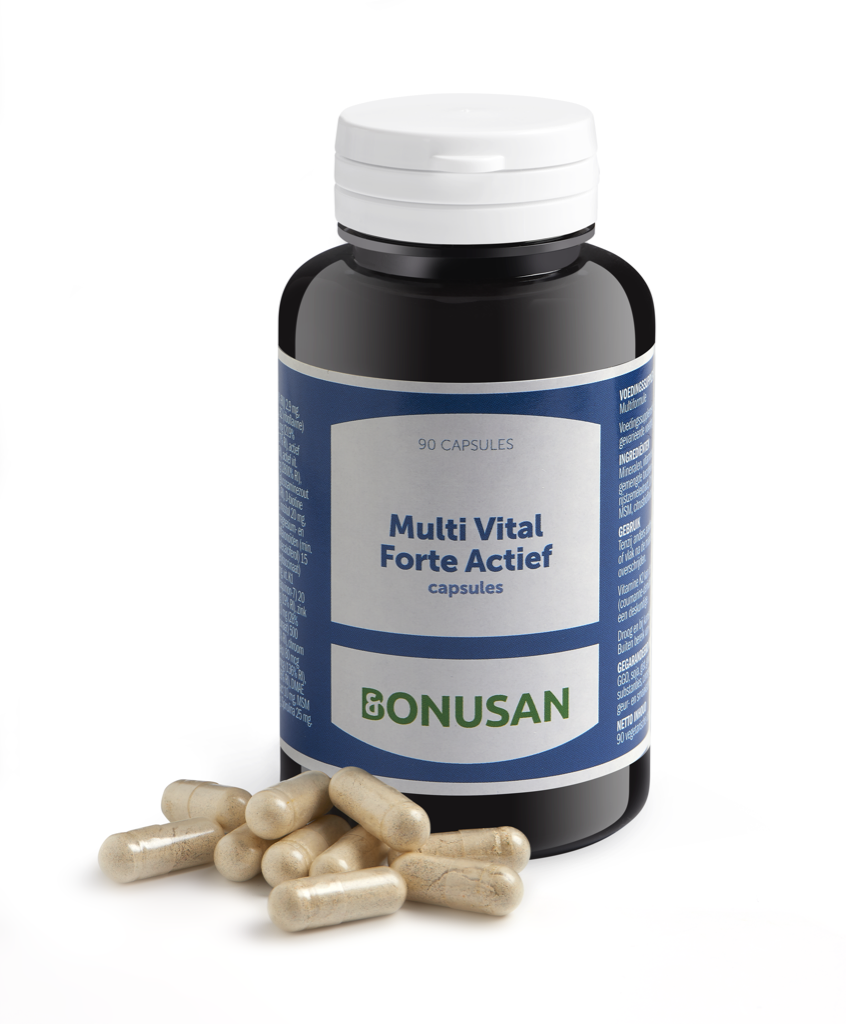 Bonusan Multi Vital Forte Actief Capsules 90st