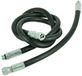 Best Divers Garde standaard/rubber, manometer 120 cm, 7/16 f, zwart
