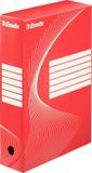 Esselte Boxycolor Archiefdoos - 80 x 352 x 250 mm - Rood | 25 stuks
