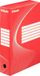 Esselte Boxycolor Archiefdoos - 80 x 352 x 250 mm - Rood | 25 stuks