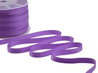 Furlanis - Dubbel satijnen lint, Italiaanse stof - blauweregen, 10 mm x 25 m