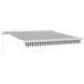VidaXL Parasol Aluminium Blanc 2500 mm