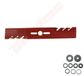 BPC Parts Lame de broyeur adaptée pour MULCHER UNIWERSALNY 400xUxU9